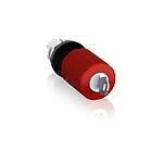 Red Emergency Stop Push Button, 22.5mm Cutout, Panel Mount (1SFA611522R1301)