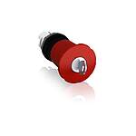 Red Emergency Stop Push Button, 22.5mm Cutout, Panel Mount (1SFA611525R1301 MPEK4-13R)