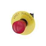 SIRIUS ACT Series Red Emergency Stop Push Button, 1NC, 22mm Cutout, Panel Mount (3SU1100-1HB20-1CJ0)