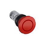 Compact Series Red Emergency Stop Push Button, 2NC, Panel Mount (1SFA619551R1051 CE4P-10R-02)