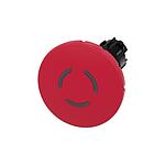 3SU1 Series Red Illuminated Emergency Stop Push Button, 22mm Cutout, Panel Mount, IP66, IP67, IP69 (3SU1001-1JB20-0AA0)