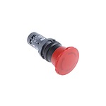 1SFA Series Red Emergency Stop Push Button, 1NC + 1NO, 22.5mm Cutout, Panel Mount, IP66, IP67, IP69K (1SFA619550R1071 CE4T-10R-11)