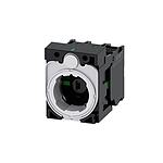 SIRIUS ACT Light Block & Holder - 1NC, 1NO Amber, 6 → 24 V ac/dc (3SU1501-1AG00-1NA0)
