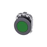 SIRIUS ACT Series Green Momentary Push Button Head, 30mm Cutout, IP66, IP67, IP69K (3SU1060-0JB40-0AA0)