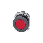 SIRIUS ACT Series Red Momentary Push Button Head, 30mm Cutout, IP66, IP67, IP69K (3SU1060-0JB20-0AA0)