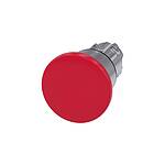 SIRIUS ACT Series Red Latching Push Button Head, 22mm Cutout, IP66, IP67, IP69K (3SU1050-1BA20-0AA0)