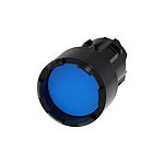 SIRIUS ACT Series Blue Round Push Button Head, Momentary Actuation, 22mm Cutout (3SU1000-0DB50-0AA0)