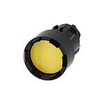 SIRIUS ACT Series Yellow Round Push Button Head, Momentary Actuation, 22mm Cutout (3SU1000-0DB30-0AA0)