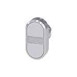 SIRIUS ACT Series Oval Push Button Head, Momentary Actuation, 22mm Cutout (3SU1050-3AB66-0AA0)