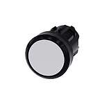 SIRIUS ACT Series White Latching Push Button, 22mm Cutout, IP66, IP67, IP69K (3SU1000-0AA60-0AA0)