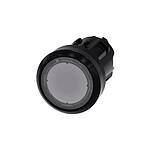 SIRIUS ACT Series Clear Momentary Push Button Head, 22mm Cutout, IP66, IP67, IP69K (3SU1001-0AB70-0AA0)