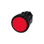 SIRIUS ACT Series Red Momentary Push Button Head, 22mm Cutout, IP66, IP67, IP69K (3SU1000-0AB20-0AA0)