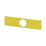 Backing Plate for Use with Emergency Stop Mushroom Push Button (3SU1900-0BE31-0AA0)