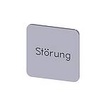 Labeling plate, Störung (3SU1900-0AF81-0AQ0)