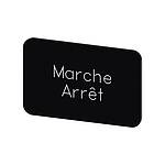 Labeling plate, Marche Arrêt (3SU1900-0AD16-0GU0)