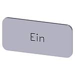 Labeling plate, Ein (3SU1900-0AC81-0AB0)