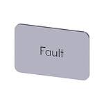 Labeling plate, Fault (3SU1900-0AD81-0EC0)
