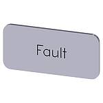 Labeling plate, Fault (3SU1900-0AC81-0EC0)