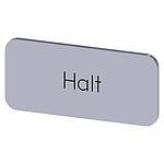 Labeling plate, Halt (3SU1900-0AC81-0AK0)