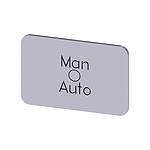 Labeling plate, Man - O - Auto (3SU1900-0AD81-0DY0)