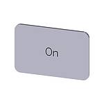 Labeling plate, On (3SU1900-0AD81-0DJ0)
