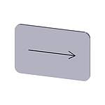 Labeling plate, Right Arrow (3SU1900-0AD81-0QR0)