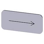 Labeling plate, Right Arrow (3SU1900-0AC81-0QR0)