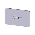 Labeling plate, Start (3SU1900-0AD81-0DT0)
