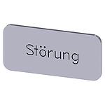 Labeling plate, Störung (3SU1900-0AC81-0AQ0)