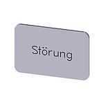 Labeling plate, Störung (3SU1900-0AD81-0AQ0)
