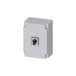 3P Pole Panel Mount Non-Fused Switch Disconnector - 63A Maximum Current, 22kW Power Rating, IP65 (3LD2566-7UB01)