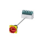 6P Pole Panel Mount Non-Fused Switch Disconnector - 25A Maximum Current, 9.5kW Power Rating, IP65 (3LD2113-3VK53)