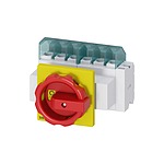 6P Pole Panel Mount Non-Fused Switch Disconnector - 25A Maximum Current, 9.5kW Power Rating, IP65 (3LD2103-4VP53)