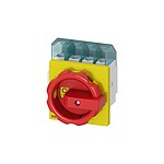 4P Pole Isolator Switch - 25A Maximum Current, 9.5kW Power Rating, IP65 (3LD2103-1TL53)