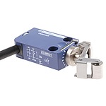 Telemecanique Sensors OsiSense XC Series Roller Lever Plunger Limit Switch, NO/NC, IP66, IP67, IP68, DP, Zinc Alloy (XCMD2124L1)