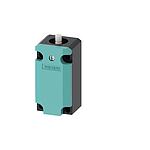 Round Plunger Limit Switch, 1NC/1NO, IP66, IP67, Metal Housing, 400V ac Max, 4A Max (3SE5112-0CA00-1AC1)