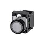 SIRIUS ACT Series Illuminated Push Button Complete Unit, NO, 22mm Cutout, IP66, IP67, IP69(IP69K / 3SU1103-0AB70-3BA0)