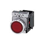 SIRIUS ACT Series Illuminated Push Button Complete Unit, NC, 22mm Cutout, IP66, IP67, IP69(IP69K / 3SU1152-0AB20-3CA0)