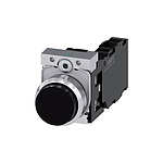 SIRIUS ACT Series Push Button Complete Unit, NO, NC, 22mm Cutout, IP66, IP67, IP69(IP69K / 3SU1150-0BB10-1FA0)