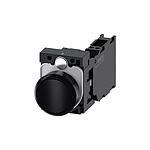 SIRIUS ACT Series Push Button Complete Unit, NC, NO, 22mm Cutout, IP66, IP67, IP69(IP69K / 3SU1100-0AB10-3FA0)