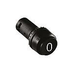 Compact Series Push Button, Panel Mount, NC, 22mm Cutout, IP69K (1SFA619132R1046 CP33-10B-01)