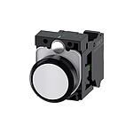SIRIUS ACT Series Push Button Complete Unit, NO, 22mm Cutout, IP66, IP67, IP69(IP69K / 3SU1100-0AB60-3BA0)
