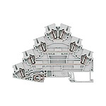 Grey 8WH DIN Rail Terminal Block, 0.08 ->2.5mm², 800 V (8WH2040-4LF00)