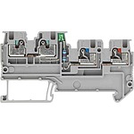 Grey 8WH DIN Rail Terminal Block, 1.5mm², 250 V (8WH6003-0FE00)