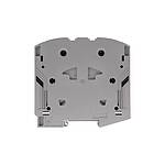 Grey 8WH6000 DIN Rail Terminal Block, 10mm², 1 kV (8WH6000-0AQ00)
