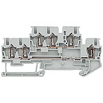 Grey 8WH2023 DIN Rail Terminal Block, 2.5mm², 500 V (8WH2023-0AF00)