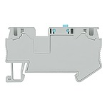Grey ALPHA DIN Rail Terminal Block, Single level, 4mm², 400 V (8WH2000-6CG00)