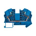 Blue 8WH DIN Rail Terminal Block, 16mm², 1 kV (8WH6000-0AK01)