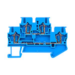 Blue 8WH2020 DIN Rail Terminal Block, 2.5mm², 500 V (8WH2020-0AF01)
