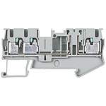 Grey ALPHA DIN Rail Terminal Block, Single level, 4mm², 400 V (8WH6003-6CF00)